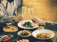 Anniversary dinner course ~Blessing with a surprise~