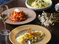 【12月・1月・2月】選べるパスタ+Buffet　アルコール飲料ワンドリンク付き（時間無制限）
