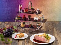 [9/19–10/31] Grape-themed Afternoon Tea + 1 selectable drink such as draft beer
