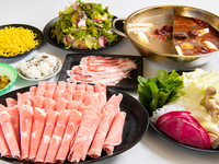 【2時間食べ飲み放題】麻辣湯薬膳火鍋食べ放題《火鍋Gコース》｜ビール付飲み放題でお酒もお肉も楽しめます♪
