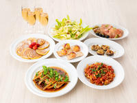 【Summer Special Price】Casual Dinner Party with a Welcome Toast of Sparkling Wine or Draft Beer