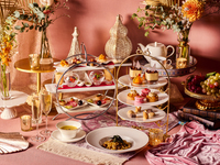 [Lunch exclusive] Toasting wine + pasta course with 10 appetizers + Autumn Palace Afternoon Tea with Bacha Coffee