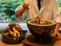 “Kaiseki” Matsutake tasting kaiseki (table seating)