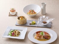 【乾杯ドリンク付★9,10月】オマール海老と秋の味覚ランチコース