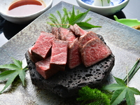 松阪牛溶岩ステーキ会席　（税込33,000円）
