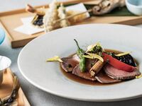 【お盆期間限定贅沢ランチ】旬魚と飛騨牛のローストビーフ付＆旬食材をつかった特別コース