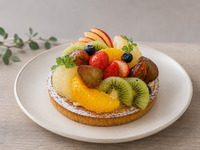◇お食事のご予約と一緒にご注文ください◇バースデイ＆アニバーサリーケーキ【5号15㎝】フルーツタルト