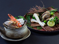 “Kaiseki” Matsutake lunch kaiseki (counter seating)