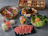<Most Popular No.1> All-you-can-eat rare mushrooms: Spicy Mushroom Lamb Shabu-Shabu All-You-Can-Eat Course