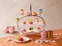 【Weekday-only August discount】 Peach Afternoon Tea ~Sunset Peach~