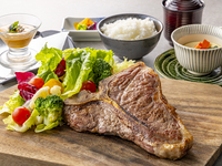 《9・10月 》【シェフがおすすめ！】ランチコース「Tボーンステーキランチ」