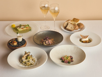 【アニバーサリーコース】秋の実り×森の香り 秋の味覚を愉しむ全7品コース＋乾杯シャンパン＋メッセージプレート