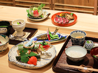 Special lunch kaiseki cuisine