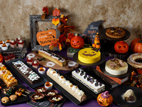 October (Sat, Sun, Holidays only) <Ages 3 and up to elementary school age> Autumn Halloween sweets buffet featuring both Japanese and Western treats