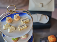 Valextra Afternoon Tea – Plan con champán