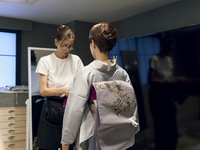 Yukata Experience in Tsukiji (09:00-15:00, before your meal)