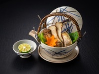 Autumn-fragrant matsutake mushroom lunch kaiseki