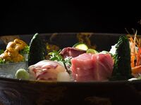 【Lunch Course – 8 dishes】KEI - Up grade sashimi