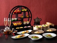 [Limited Seats / Time-Specific Sale] <Weekdays only; entry at 13:30 or 14:00> Dim sum afternoon tea, choice of toast drink, and unlimited servings of 9 varieties of Chinese tea (90-minute limit) | 7,000 yen