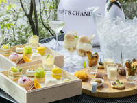 MOËT ICE Afternoon Tea ～Blanc d’Été～（乾杯アイスモエ付き＋ミニパフェ＋スイーツ＋セイボリー＋カフェフリー）