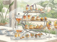 トロピカルサマーアフタヌーンティーセット ※2日前15:00まで要予約