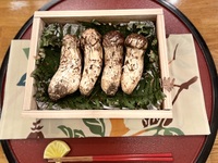 Matsutake mushroom course