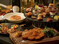 【terrace dolce vita champagne free flow】+Champagne Telmont+季節のスイーツプレート（8種類）付