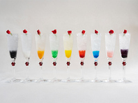 Grape Afternoon Tea + Choose Your Favorite Color Drink