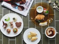 【平日】◇マリアージュフレール社 紅茶1ポット付き◇マスカットとくまのオータムアフタヌーンティー