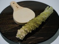 Freshly Grated Wasabi from Azumino, Nagano