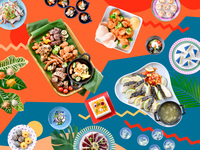 【キッズフリー夏：小学生】ディナービュッフェ　HOT＆COOL　SUMMER　GASTRONOMY ～夏のディナー＆スイーツビュッフェ～（9/1～9/17）