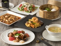 ◆Private Room◆ August Time Sale [Shirogane Lunch]: 7 dishes in total, including 2 main dishes and popular Mapo Tofu as one of the dim sum options