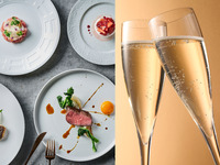 9月限定☆乾杯酒プレゼント！　メインが国産牛など高級食材が愉しめる贅沢フルコースディナー全7品～SPECIAL～
