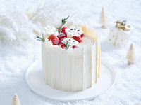 White Bûche de Noël