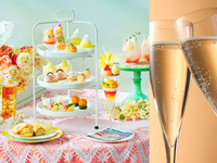 ★夕方限定プラン★2時間カフェフリー【土日祝：乾杯酒付き】桃とメロンのバカンスアフタヌーンティー