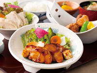 9/1~ランチ「鶏三昧定食」