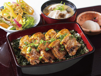 9/1~ランチ「炙り黒豚角煮重」