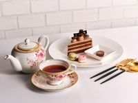 【事前予約｜会員限定│平日】プレミアムケーキセット～ショコラシュシュ～（小菓子付）