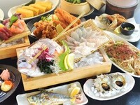 9・10月秋の釣付大漁魚しゃぶコース　5,500円（税込）