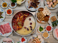 Winter Hot Pot Hinabe Menu