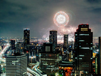 10月17日（土）窓際席確約｜シャンパンとカクテルで彩るなにわ淀川花火の夕べ