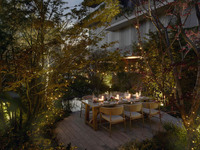 【1 group per day only】 Secret Garden Dinner – A private dining experience surrounded by greenery (6-course menu + open bar)