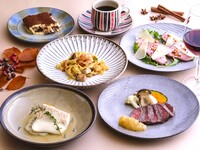 [Dinner only] Autumn course 9/1-11/30