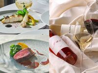 👑9月限定【ALL】乾杯酒含むペアリングワインをプレゼント！メインはイサキと国産牛フィレ肉のローストなどのワンランク上の贅沢コース全5皿(SPECIAL LUNCH)