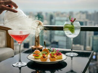 【Rooftop Bar】Only 4 groups Per Day Tokyo Twilight Moment