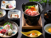 すき焼きミニ会席 季節限定9月～11月まで