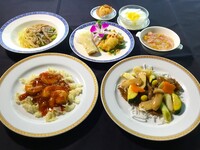 9/1～『水晶コース』ふかひれスープ、北京ダック、海老のチリソース煮  他。本格中華を愉しむ！全9品