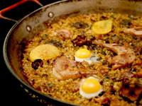 [Starting 10/1] Quail and cocoa paella ¥11,700 (excluding tax)