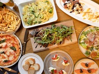 September 1 onwards: [LUXURY Party Plan] 10 dishes in total including pasta, pizza, and prime beef steak as the main course, plus 120 minutes of all-you-can-drink (last order 30 minutes before closing).