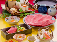 【期間限定】松茸すき焼　天神コース
